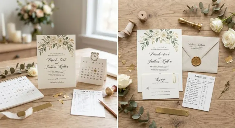 Faire-part de mariage : quand les envoyer, quelles mentions et combien prévoir