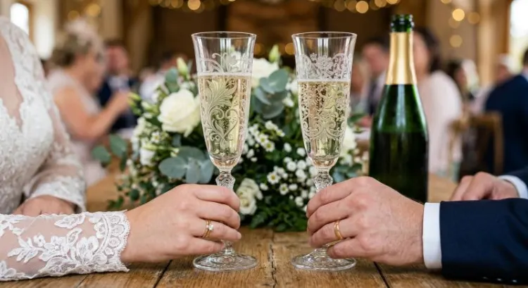 Flûtes champagne personnalisées mariage gravées : où commander en 2026