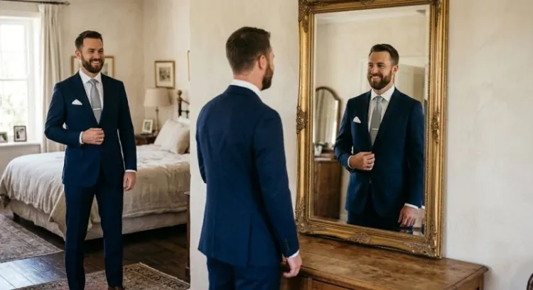 Costume de marié : coupes, tissus et accessoires